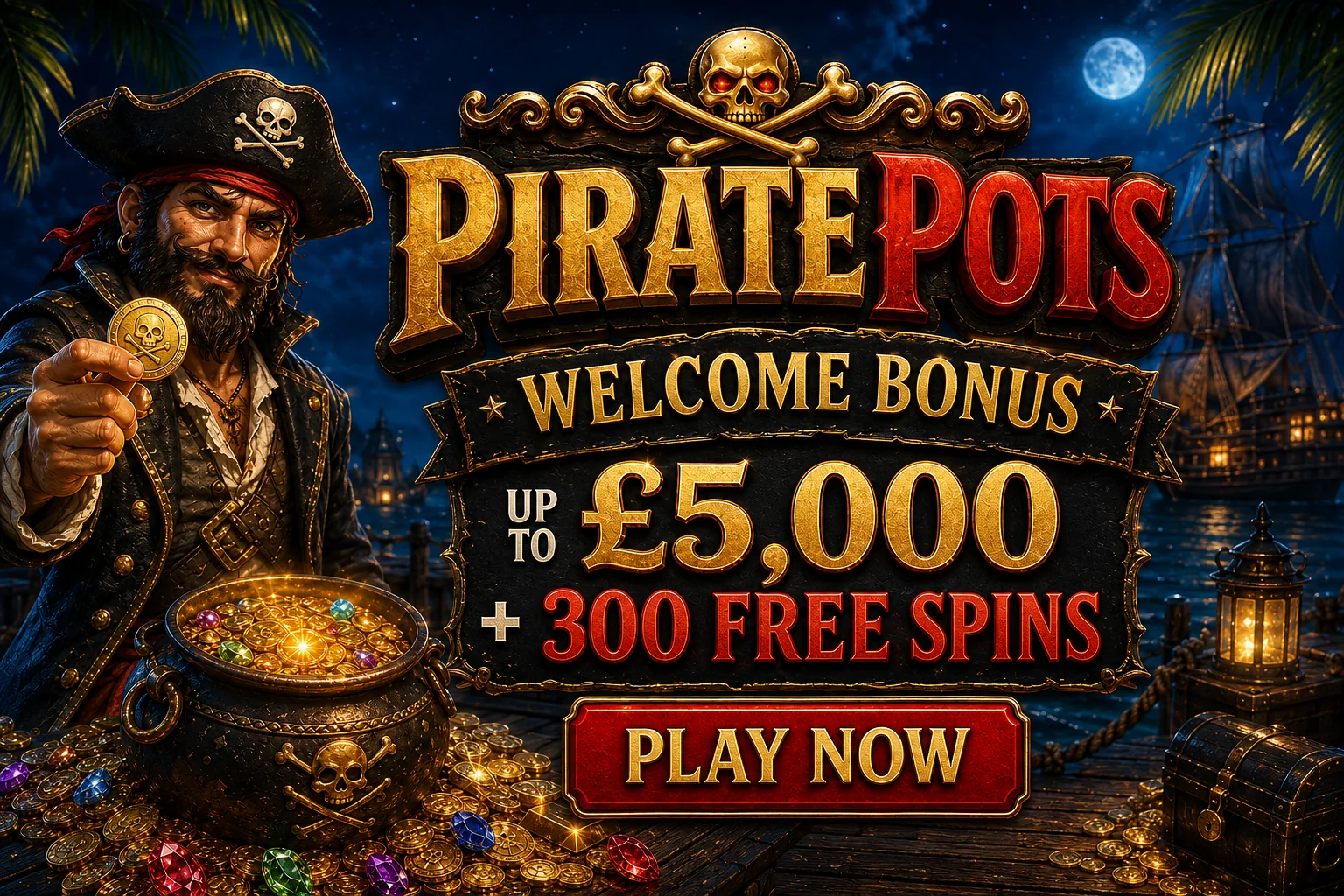 Pirate Pots casino promotion